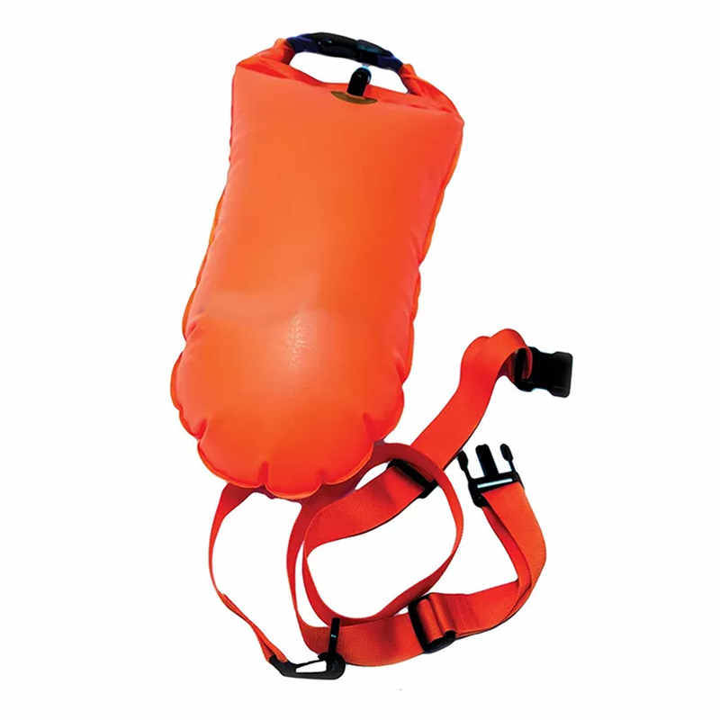 حقيبة تخزين قابلة للسباحة قابلة للنفخ في الهواء الطلق حقيبة تعويم العوامة ماء ، عوامات معدات قابلة للنفخ